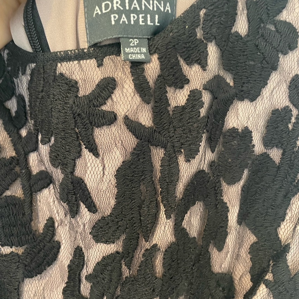 Adrianna Papell Sleeveless Lace dress - Picture 3 of 3